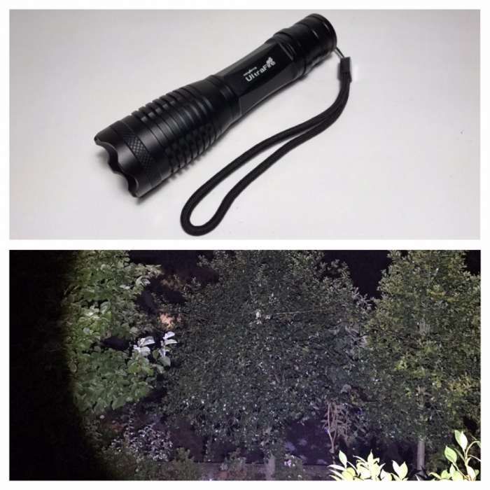 Lanterna LED a Bateria *Luz Forte* (nova)