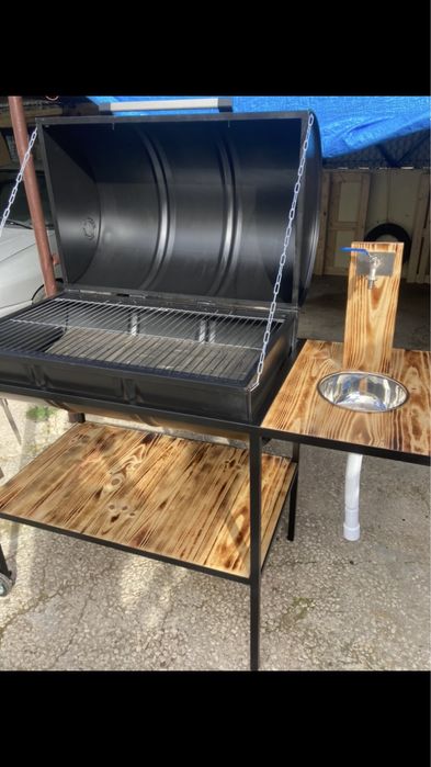 Churrasqueira bidon oleo vários modelos