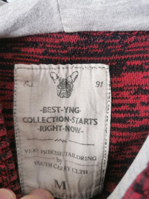 Sweter bluza z kapturem M