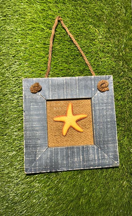Quadro com estrela do mar