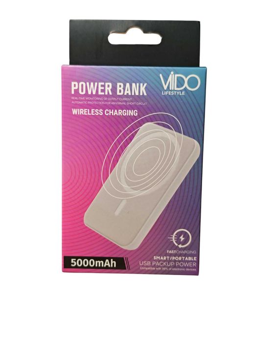 Magnetyczny powerbank Viido 5000 mAh Jak Nowy!