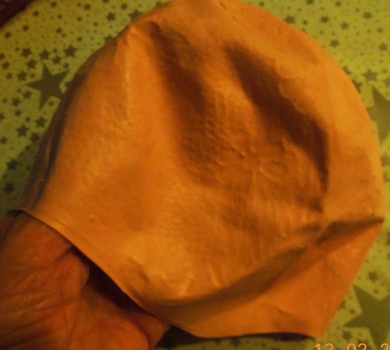 Czepek Gumowy Silikonowy Duży Różowy pod prysznic lub na basen