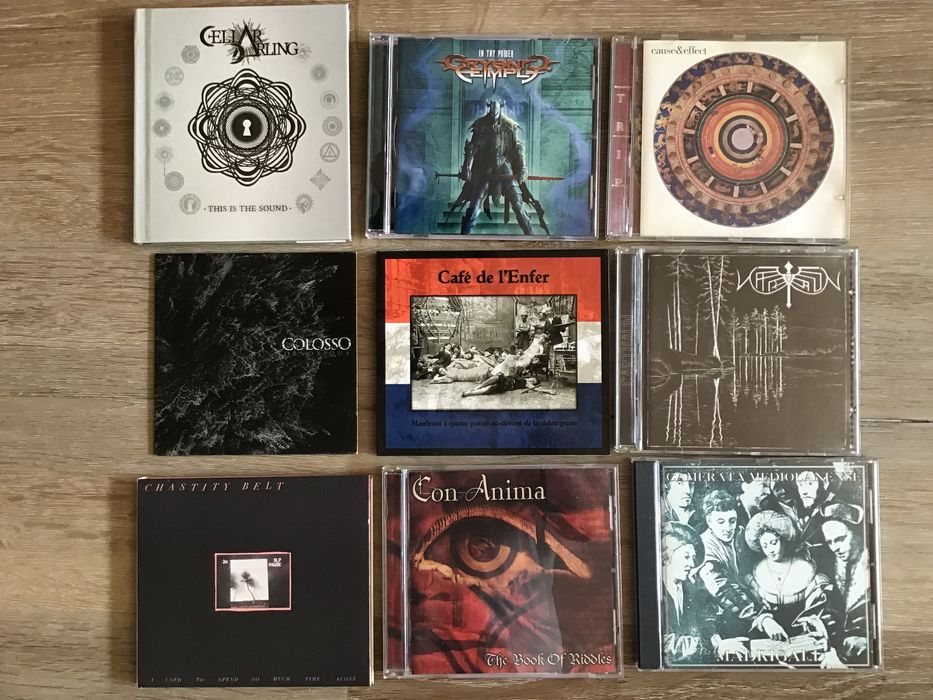 CDs rock pop metal baratos C+D