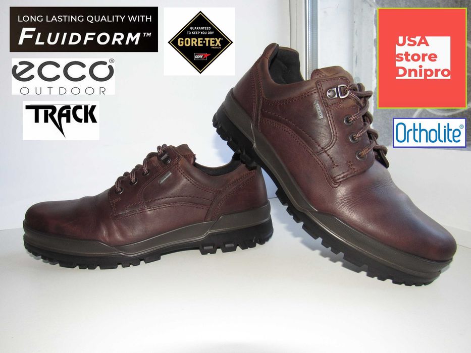 Мембранные Ecco Track 6 Gore-Tex Plain Toe Luxury Edt. разм. 42 (27см)