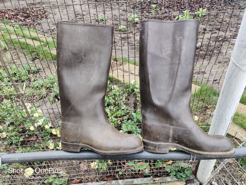 Сапоги резиновые