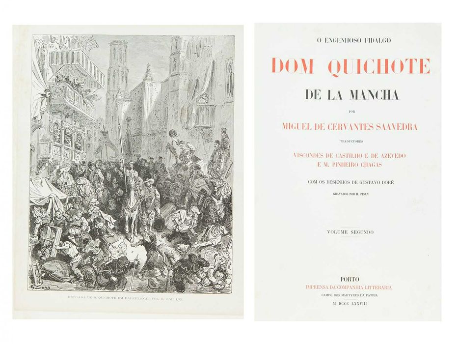 Livros: "Dom Quichote De La Mancha"