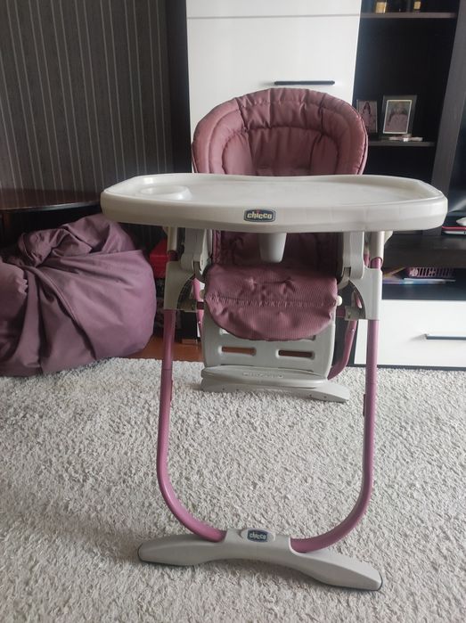 Стільчик для годування Chicco Polly Magic Рожевий