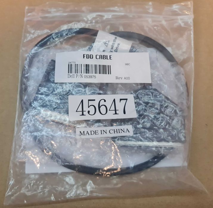 Cabo Dell para drive de diskettes externa