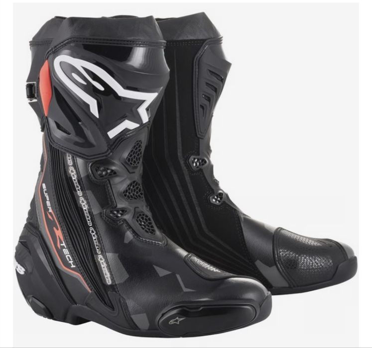 Мотоботи ALPINESTARS Supertech-R 2020 Black Розмір 44