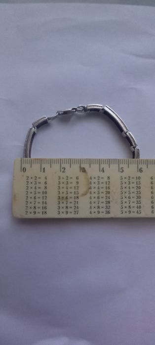 Серебряний браслет 925 проба《Фиалка》женский》