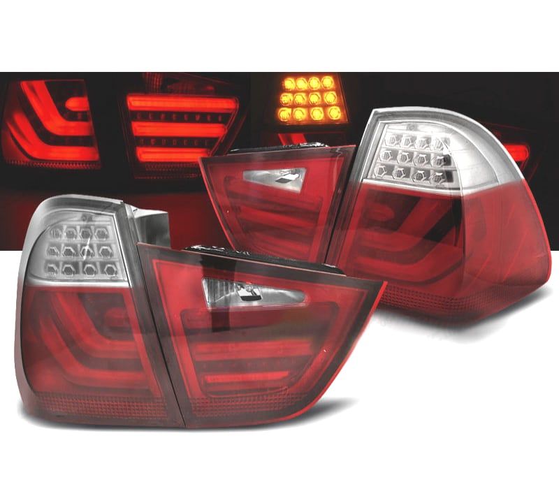 FAROLINS BMW E91 TOURING LCI 08-12 LED VERMELHO CLARO