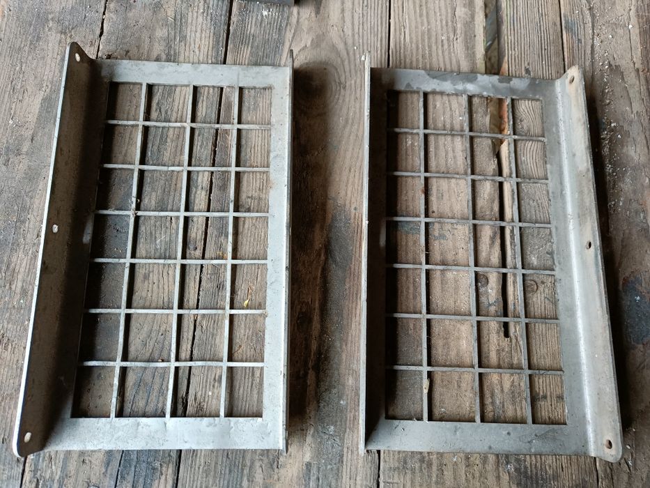 Kratki wentylacyjne nierdzewne duże