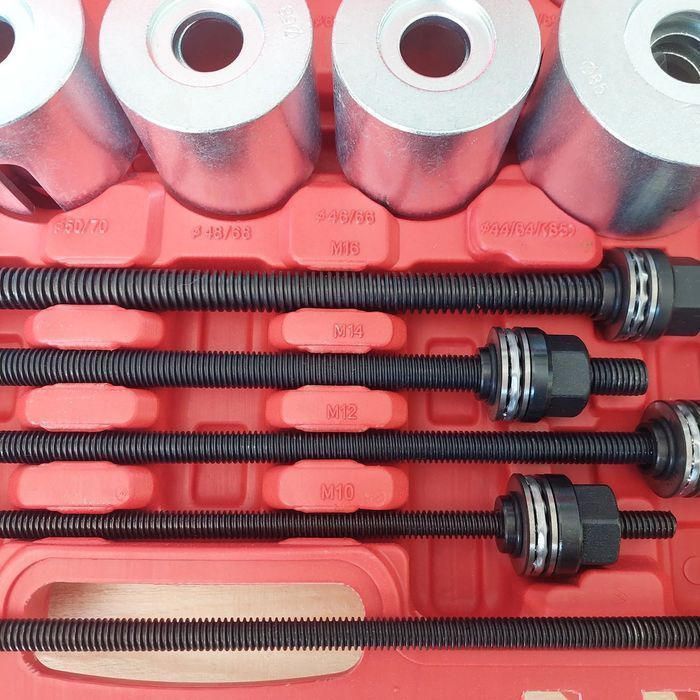 Conjunto Extratores Rolamentos Cinoblocos Manual Universal - 27 peças