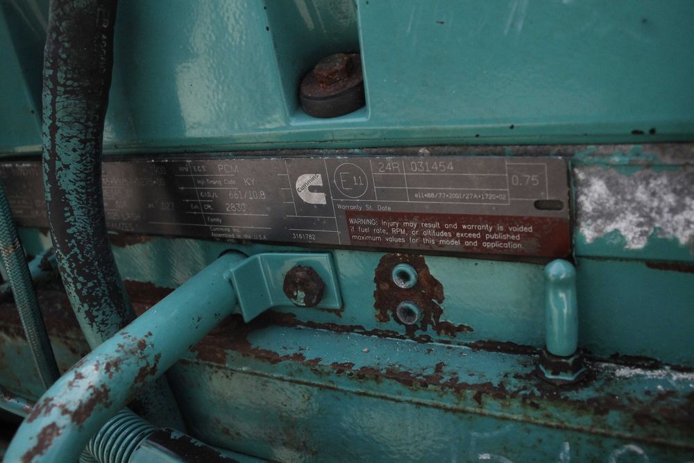 Autosan a1112t Ramzes silnik isme345-30 cummins sterownik pompa blok