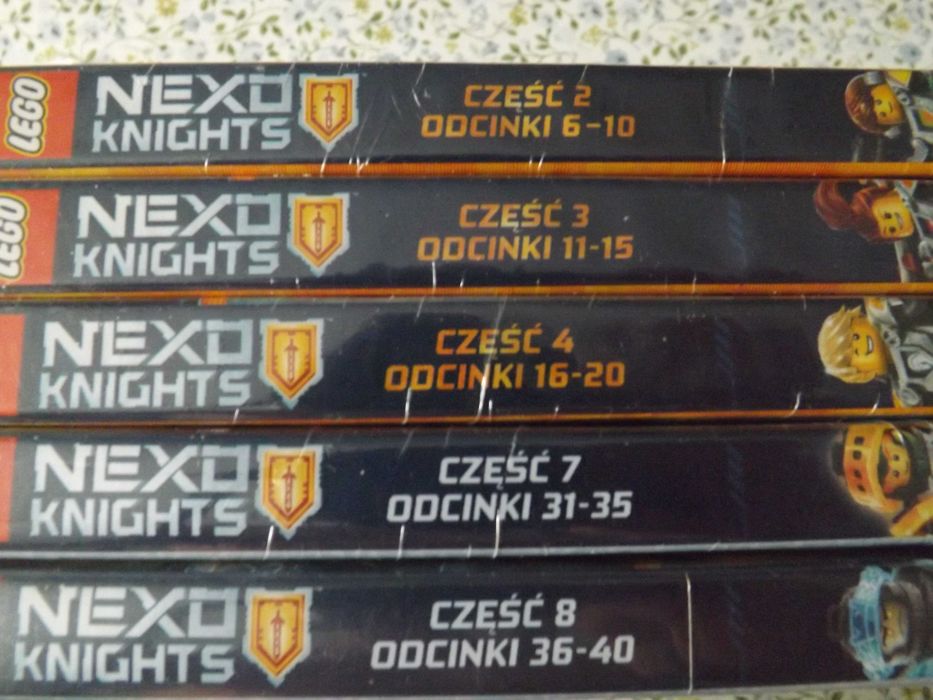 Lego Nexo Knights dvd zestaw
