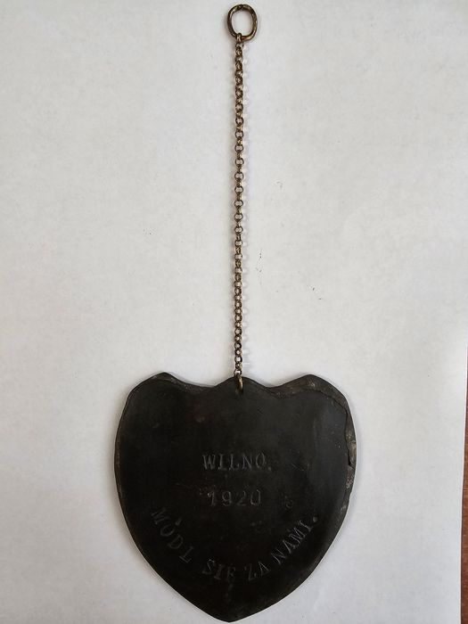 Blacha  ryngraf Wilno 1920 rok