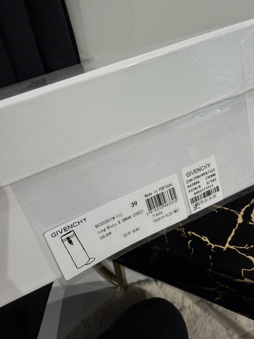 Nowe kozaki Givenchy