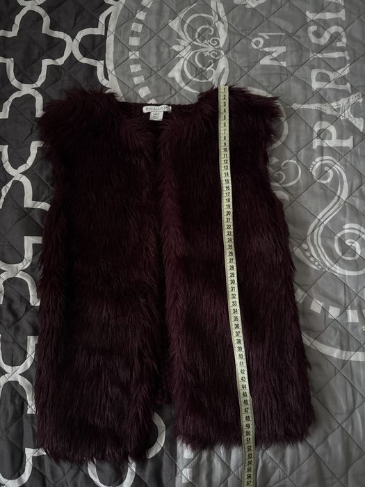 Kamizelka futerko sweterek rozmiar 134/140