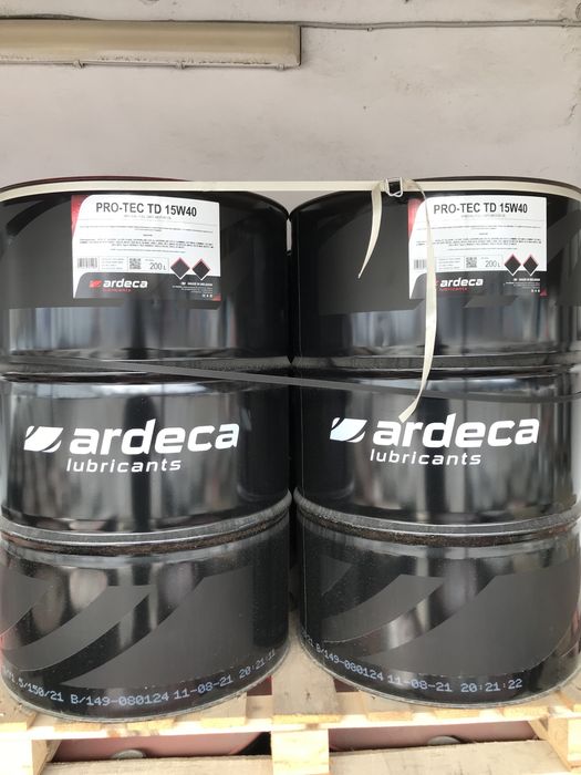 Масло грузовое Ardeca PRO-TEC TD 10w40 60л Tir Daf Man Volvo MB Jd