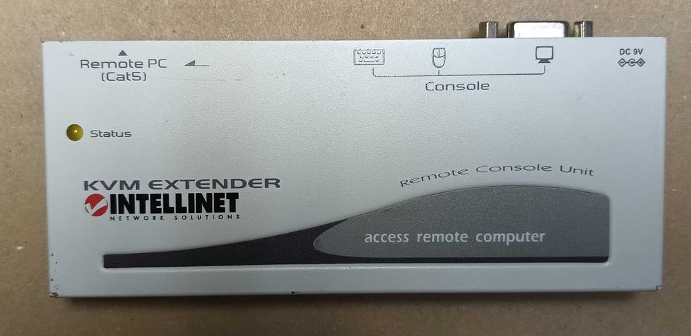 Przedłużacz VGA KVM Extender INTELLINET (kompet).