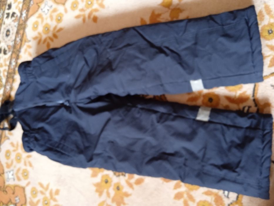 Зимний костюм комбинезон и куртка шапка рост 116