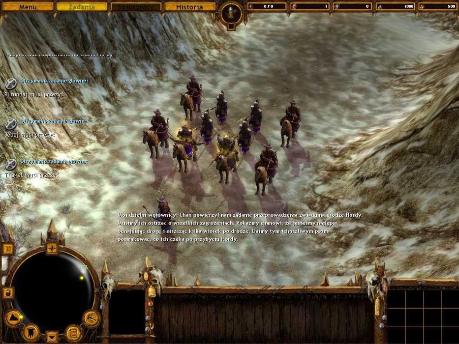 Gra komputerowa PC DVD - The Golden Horde BOX PL