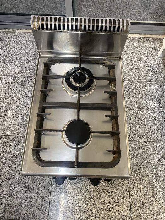 Fogão a bancada com 2 queimadores