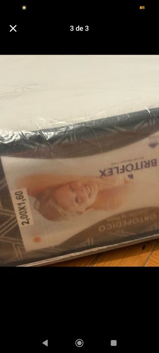 Colchão BritoFlex novo 2m x 160m