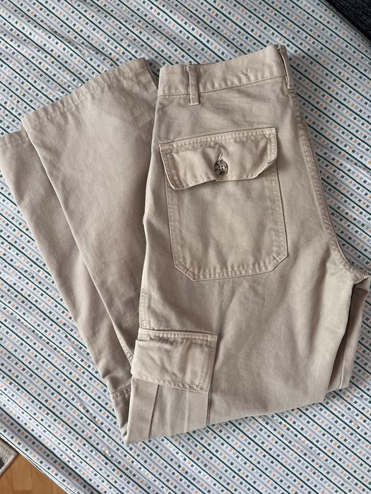Штани карго бежеві