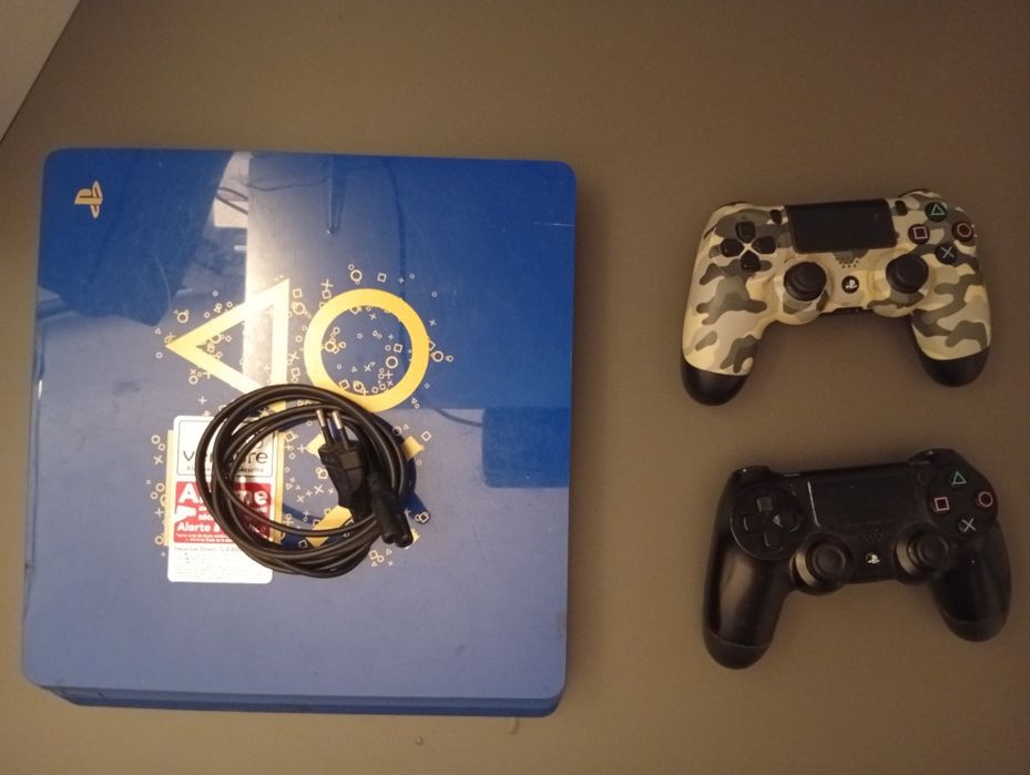 PS4 Slim Azul Edição Limitada