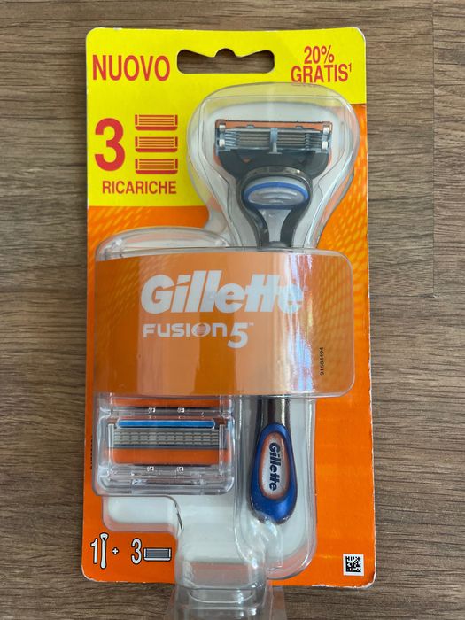 Maszynka GILLETTE Fusion 5 plus 3 wkłady