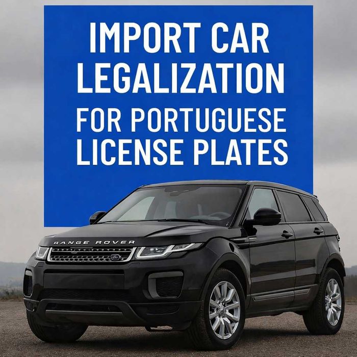 Legalizar - Legalização Carros Importados - Portuguese license plates
