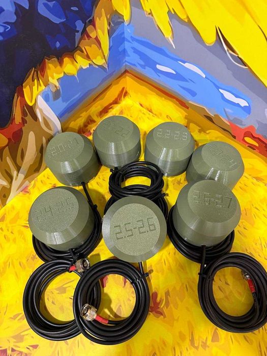 Антена конюшина клевер для РЕБ 2.0-2.7 ГГц N-male