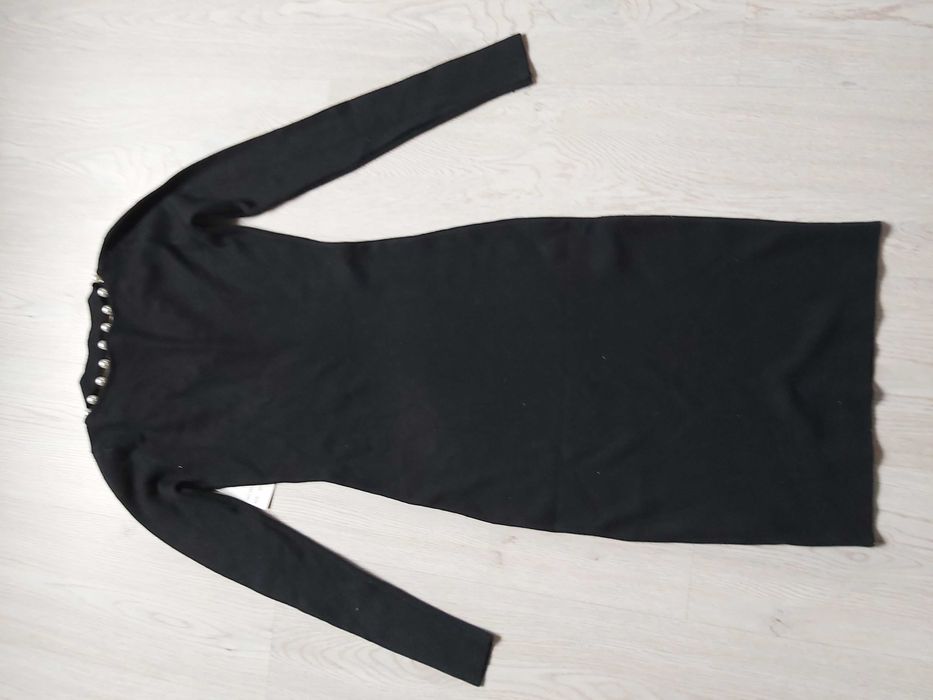 Fajna sukienka, dlugi sweter Laura .M