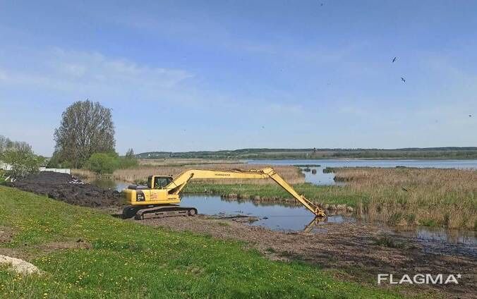 Копання та чистка ставків та озер