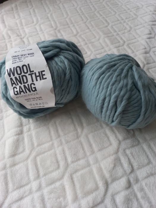 Товста перуанська пряжа Wool and the Gang "Crazy Sexy Wool"