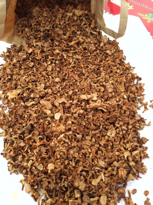 Suszone grzyby kurki