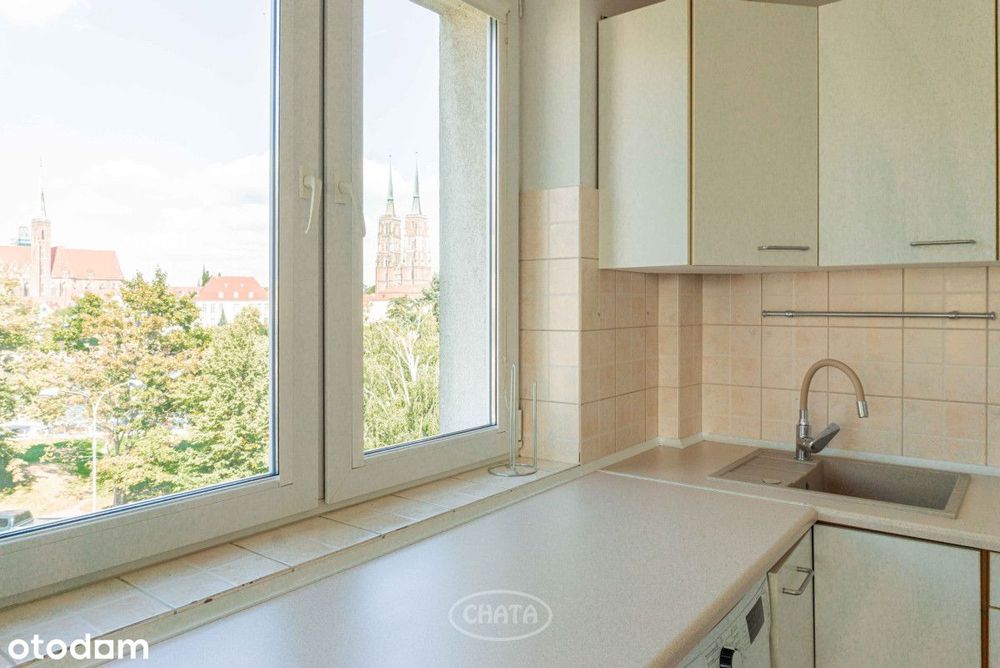 Ostrów Tumski za oknem | balkon | cisza w centrum