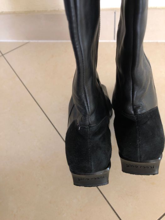 Kozaki skórzane Gino Rossi