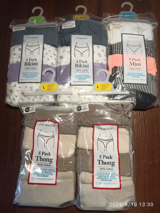 Женские трусики, трусы Примарк, жіночі труси Primark