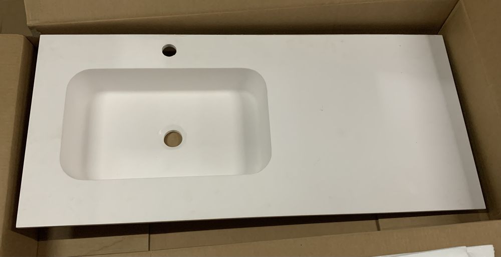 Lavatório Branco 100cm