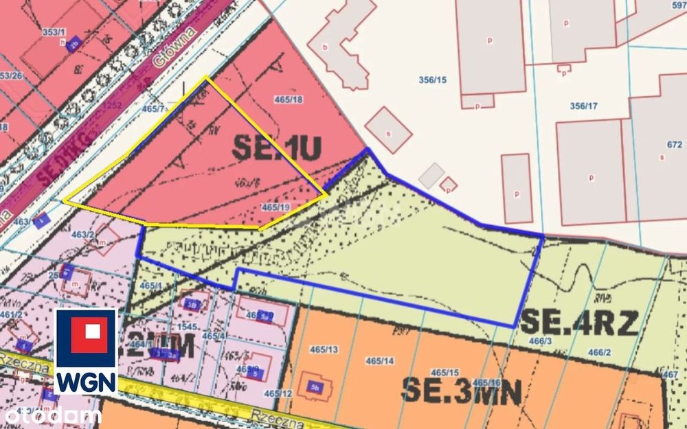 Na sprzedaż działka inwestycyjna, Kobylnica, ul. Główna, 2547440,- PLN