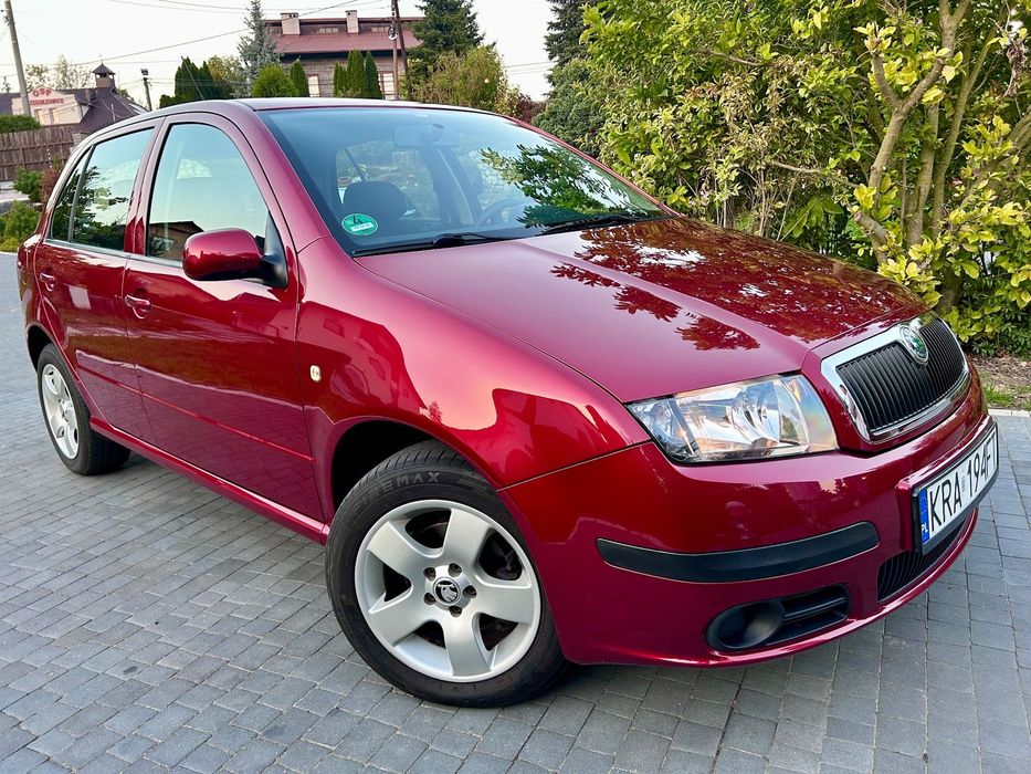 Skoda Fabia 1.4 16v super stan klima serwis ASO
