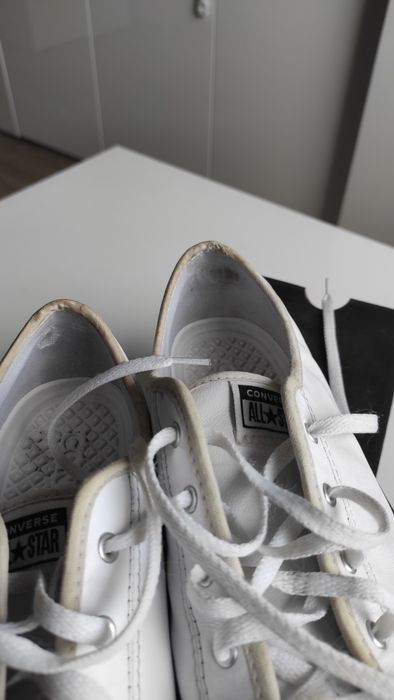 Trampki Converse Skóra naturalna Białe r. 39