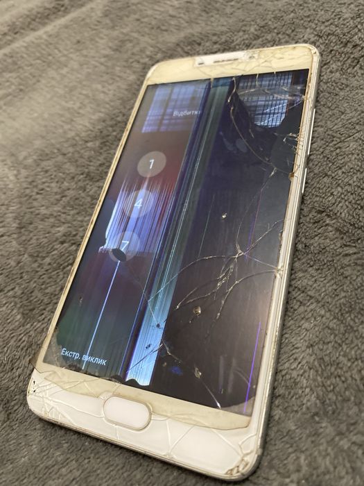 Смартфон Meizu M5 Note 32GB Silver White на запчасти