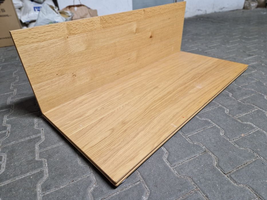 Półka stojąca dębowa, dąb Matkowski