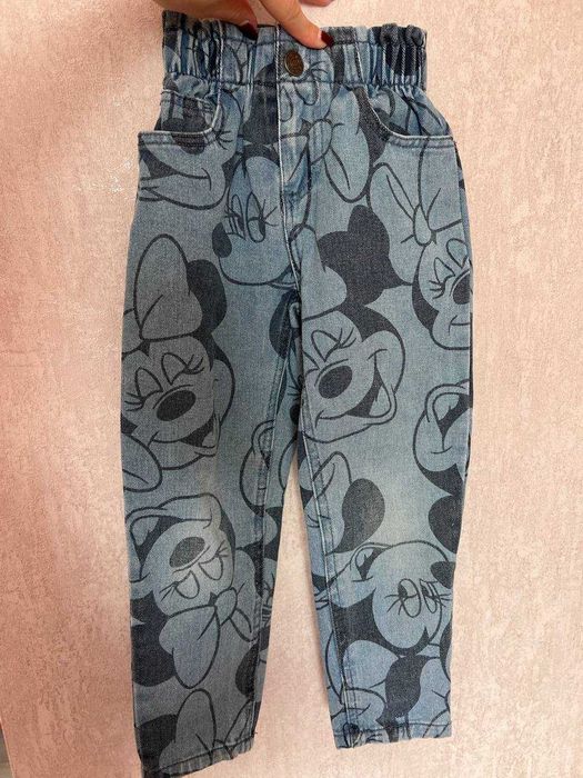 Стильні якісні джинси Disney, розмір 104-110