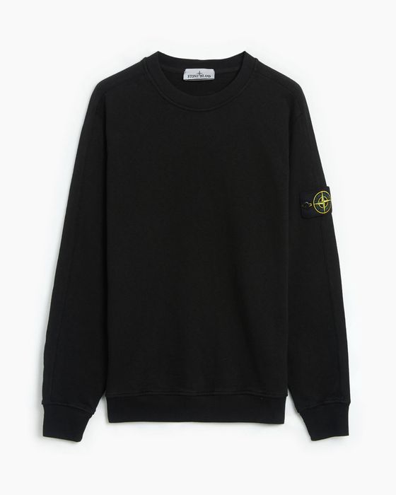 Світшот чорний Stone Island