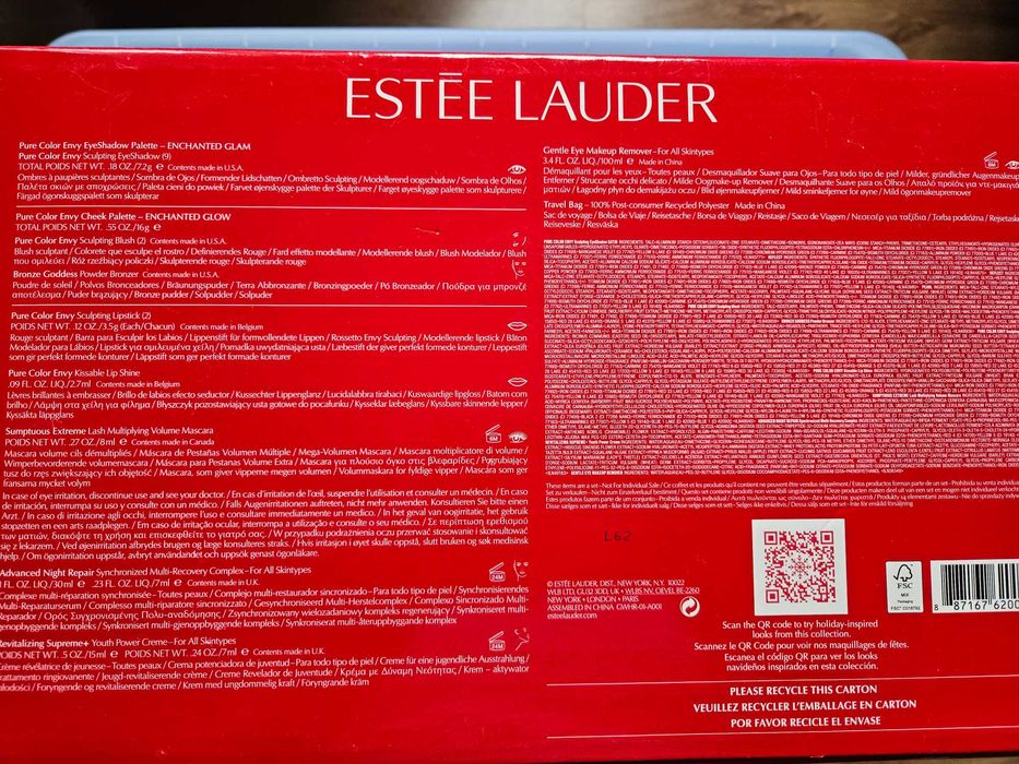 Blockbuster Estee Lauder 2022 kuferek z kosmetykami