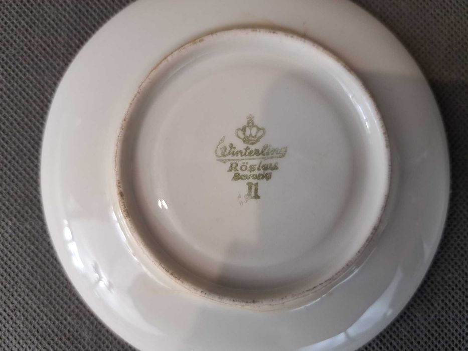 Filiżanka porcelanowa do espresso Winterling, złocona